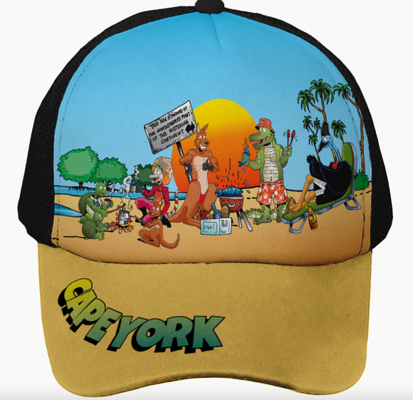 Comic BBQ at the Tip Truckers Cap