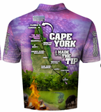 Epic 4WD Lilac Kids Short Sleeve Sublimated Polo