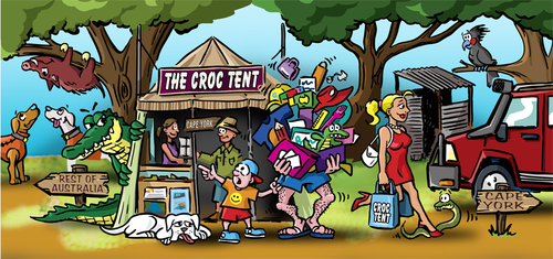 The Croc Tent Cape York
