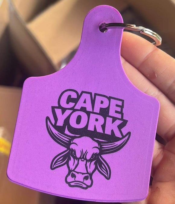 Cattle Tag Keyring