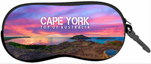 Sunset at the Tip Glasses Case