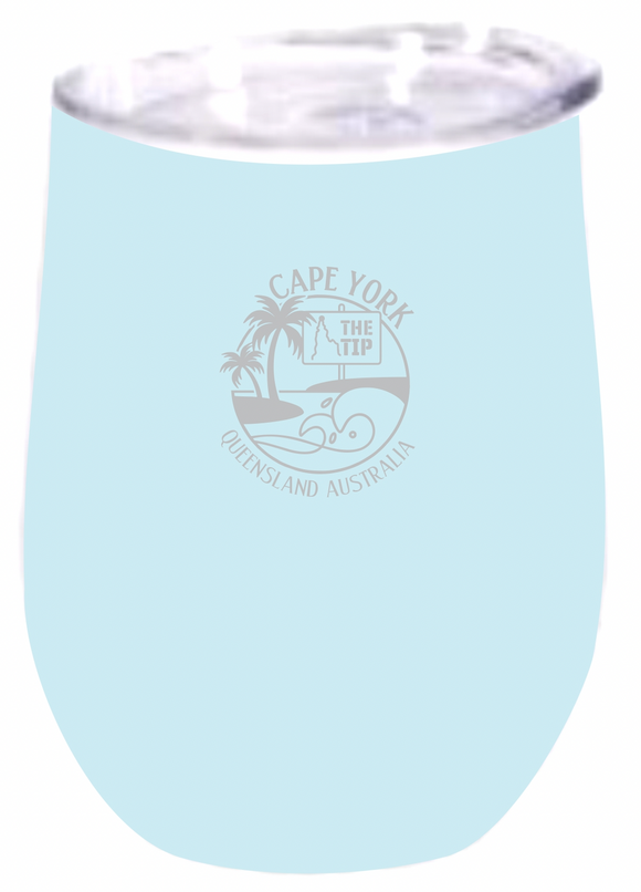 Palm tree/Sign/Waves Insulated Tumbler 350mL