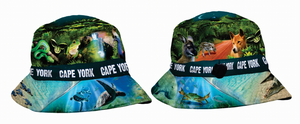 Land and Sea Kids Bucket Hat