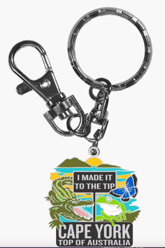 Montage Tip/Croc/Frog Tip Keyring