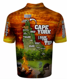 Epic 4WD Orange Kids Short Sleeve Sublimated Polo