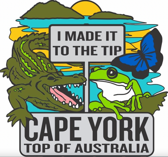 Ulysses/frog/tip Sign/Croc Iron On Patch