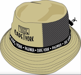 Tip Sign Khaki Micro Bucket hat with tape band