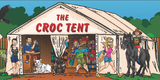 Croc Tent Sticker 195mm x 55mm