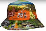 Adventure Bucket Hat - sunset and sunrise