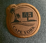 Charcoal Heathered Cap with Tip Scene patch design