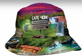 Adventure Bucket Hat - sunset and sunrise