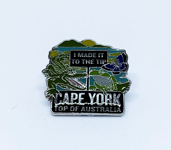 Cape York Tip Montage Hat Pin