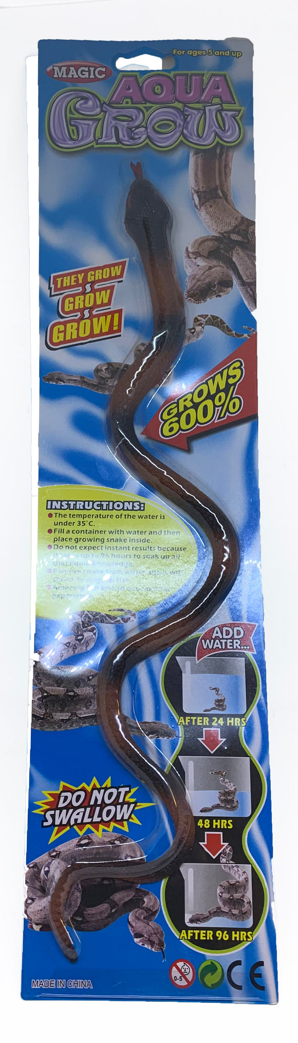 Magic Aqua Growing Snake