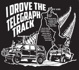 I Drove the Telegraph Track T-Shirt (Navy with White print)