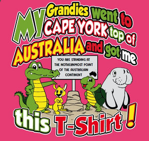 My Grandies Went to Cape York Kids T-Shirt