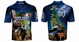 SALE 'Big Sky' Short Sleeve Sublimated Men's Polo