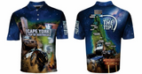 SALE - "Big Sky" Kids Short Sleeve Sublimated Polo